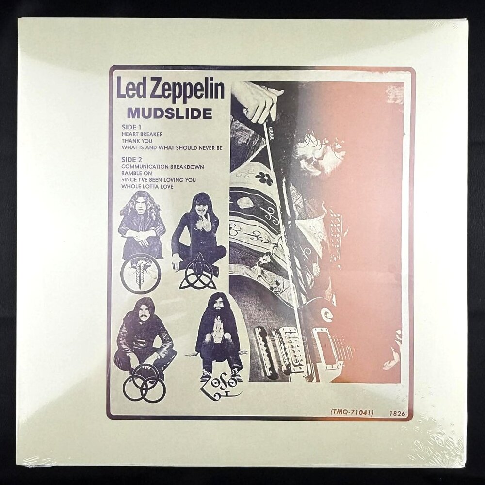 Led Zeppelin Mudslide Live in Vancouver 1970 vinyl record LP New Sealed